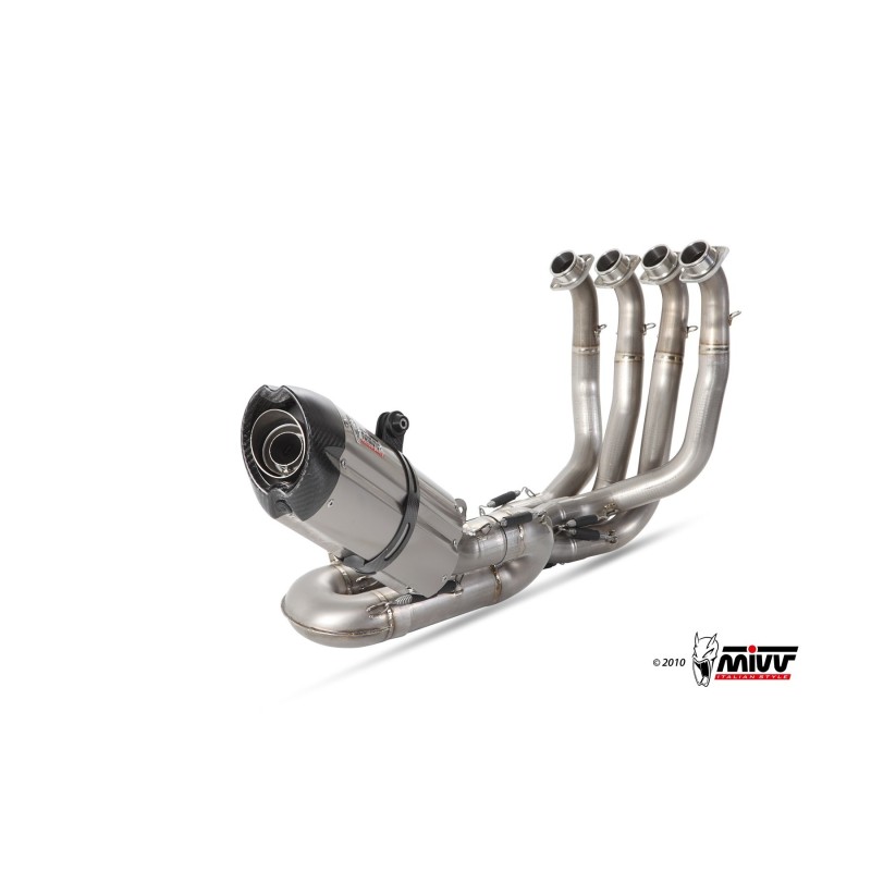 escape completo mivv 4x2x1 suono full titanium con tapa carbono honda cbr 1000 rr 2008 13
