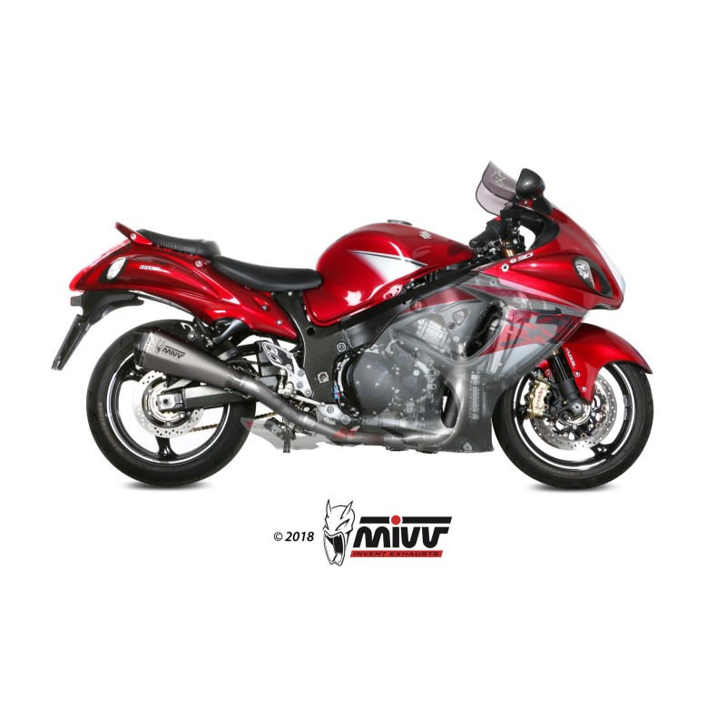 escape completo mivv 4x2x1 delta race full titanium suzuki gsx r 1300 hayabusa 2008 17