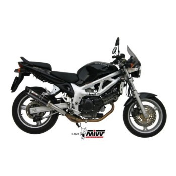 silencioso mivv gp carbon c tapa carbono suzuki sv 650 1999 02 s 004 l2sc