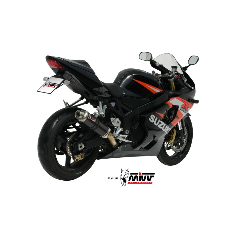 silenciosos mivv bolt on gp carbon suzuki gsx r 600 gsx r 750 2004 05 s 014 l2s