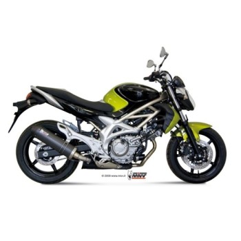 silencioso mivv oval carbono c tapa carbono suzuki gladius 2009 15 s 035 l3c 2