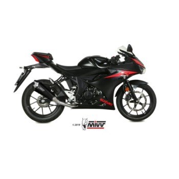 escape completo mivv 1x1 delta race black suzuki gsx r 125 gsx s 125 2017 20 s 055 ldrb