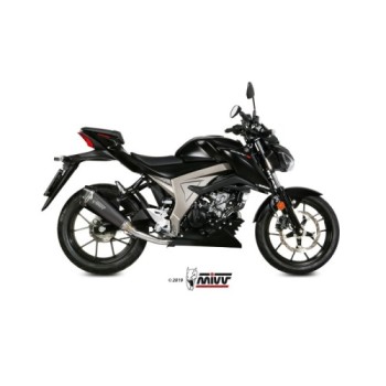escape completo mivv 1x1 delta race black suzuki gsx r 125 gsx s 125 2017 20 s 055 ldrb 2