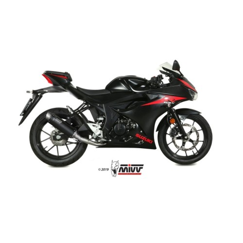 escape completo mivv 1x1 gp pro black suzuki gsx r 125 gsx s 125 2017 20 s 055 lxbp