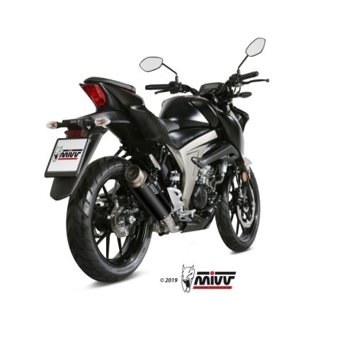 escape completo mivv 1x1 gp pro black suzuki gsx r 125 gsx s 125 2017 20 s 055 lxbp
