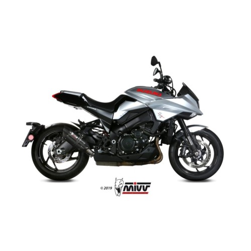 silencioso mivv suono acero negro carbon suzuki gsx s 1000 katana 2019 25 s 056 l9