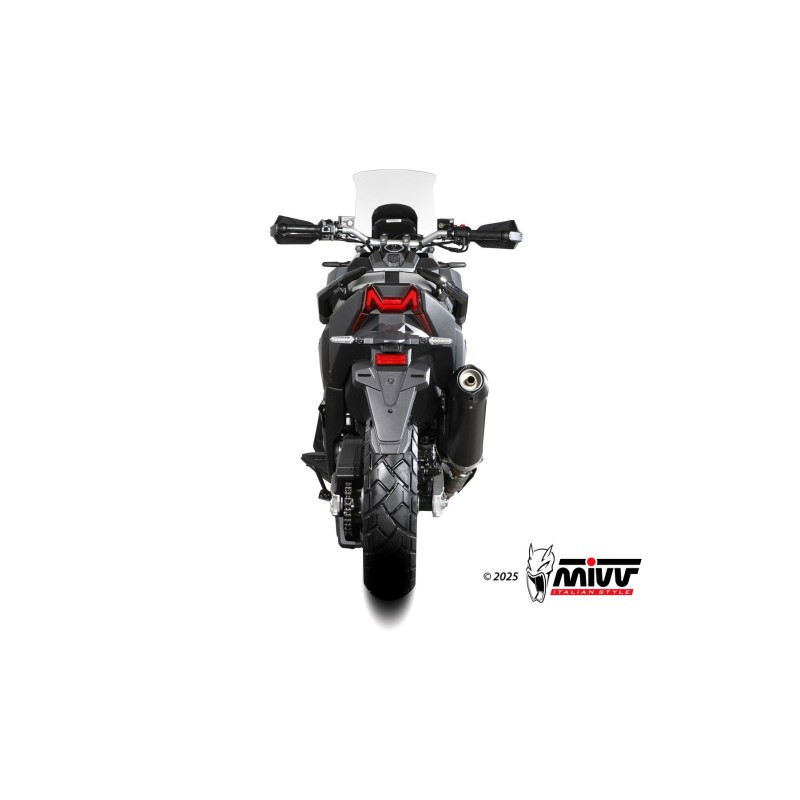silencioso mivv oval black con tapa de carbono sym adxtg 400 2025 sy 004 lvc