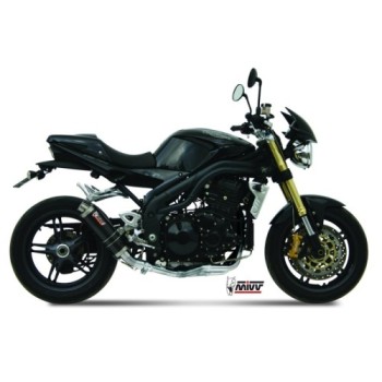 silencioso mivv gp carbon triumph speed triple 2005 06 t 005 l2s 2