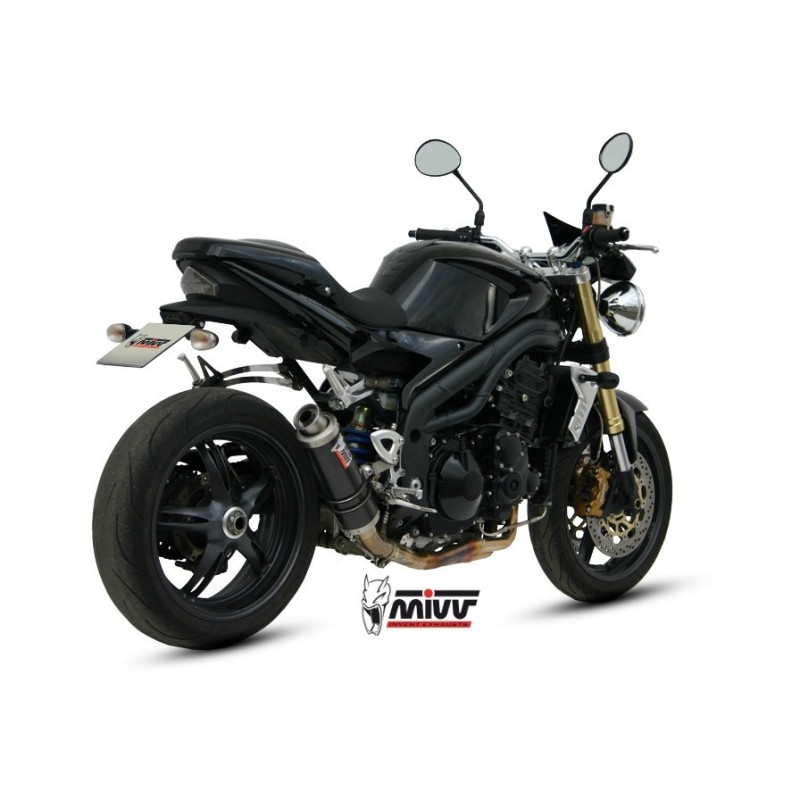 silencioso mivv gp carbon triumph speed triple 2005 06 t 005 l2s