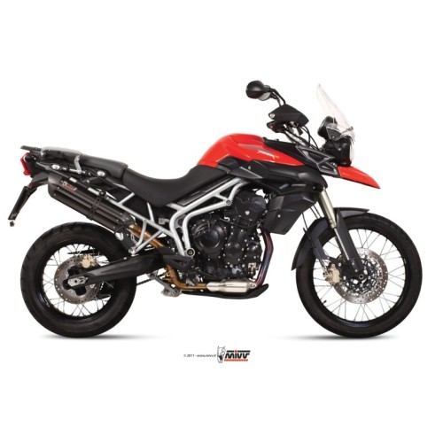 silencioso mivv suono acero negro carbon triumph tiger 800 xc xr xrx xcx xrt xca 11 16