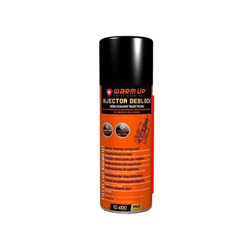 spray warm up desbloqueador de inyector 400ml wu id400