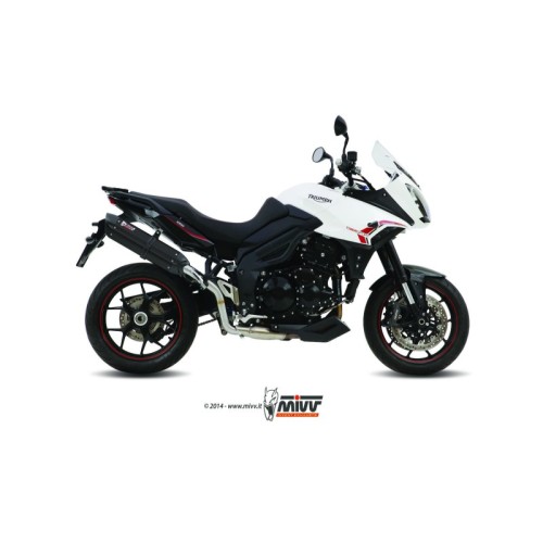 silencioso mivv suono acero negro carbon triumph tiger 1050 sport 2013 16 t 014 l9