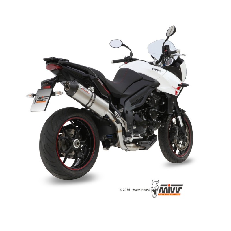 silencioso mivv oval titan c tapa carbono triumph tiger 1050 sport 2013 16 t 014 lnc