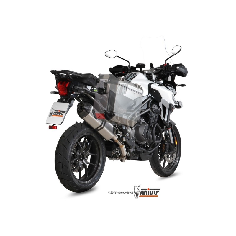 silencioso mivv speed edge st acero carbono triumph tiger 1200 xr xrx xrt xcx xca 2016 20
