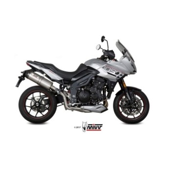 silencioso mivv oval titan c tapa carbono triumph tiger 1050 sport 2017 20 t 017 lnc 2