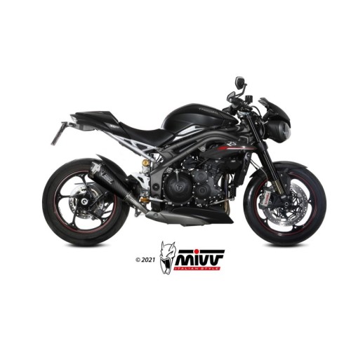 silencioso mivv delta race black triumph speed triple r s rs 2018 20 t 021 ldrc