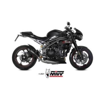 silencioso mivv x m5 black triumph speed triple r s rs 2018 20 t 021 sc5b