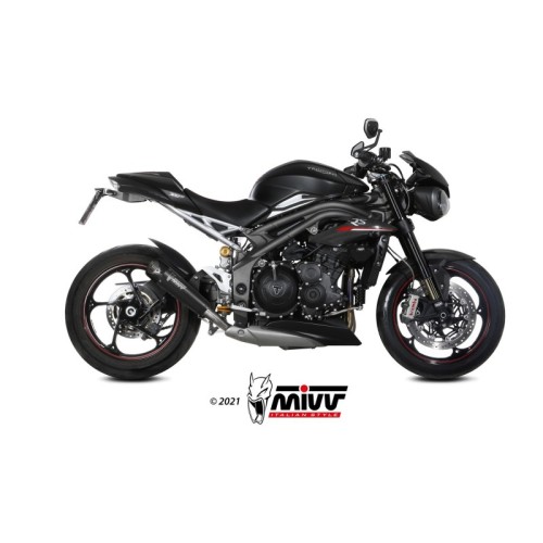 silencioso mivv x m5 black triumph speed triple r s rs 2018 20 t 021 sc5b