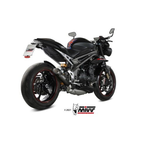 silencioso mivv x m5 black triumph speed triple r s rs 2018 20 t 021 sc5b