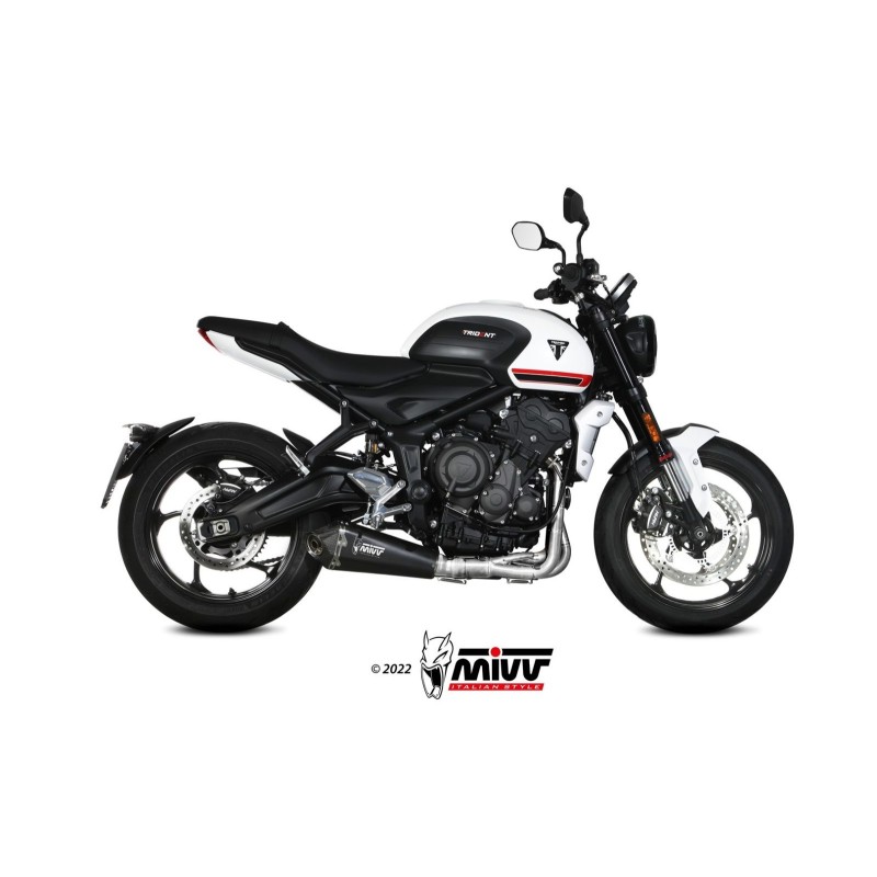 escape completo mivv 3x1 delta race black triumph trident 660 2021 25 t 022 ldrb