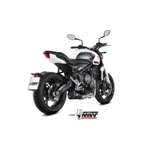 escape completo mivv 3x1 delta race black triumph trident 660 2021 25 t 022 ldrb