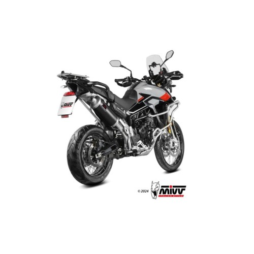 silencioso mivv dakar black triumph tiger 900 gt pro rally 2024 26 t 028 lekb