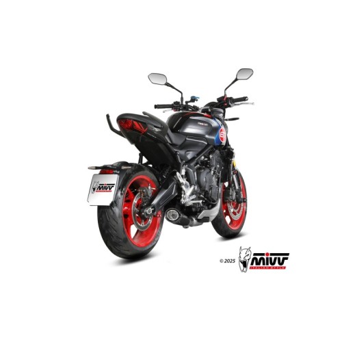 escape completo mivv 3x1 x m5 black triumph trident 660 2025 26 t 029 sc5b
