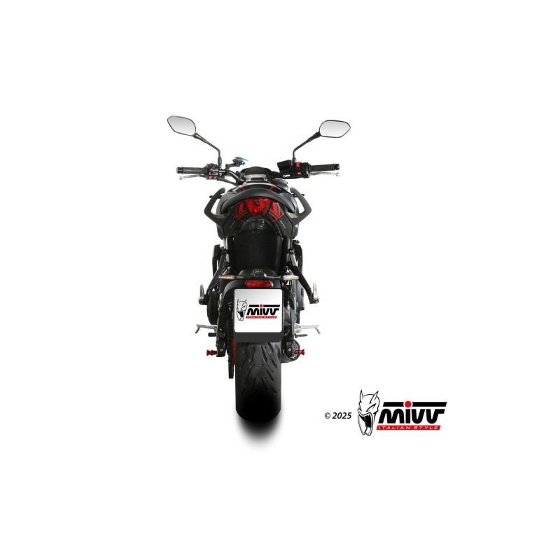 escape completo mivv 3x1 x m5 black triumph trident 660 2025 26 t 029 sc5b