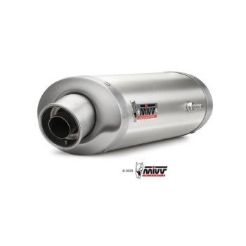 silencioso mivv oval st acero honda cbr 600 rr 2005 06 uh 027 lx2