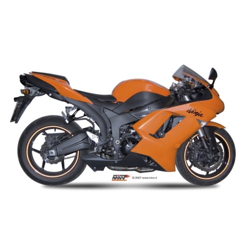 silencioso mivv suono st acero carbono kawasaki zx 6 r 2007 08 uk 019 l7