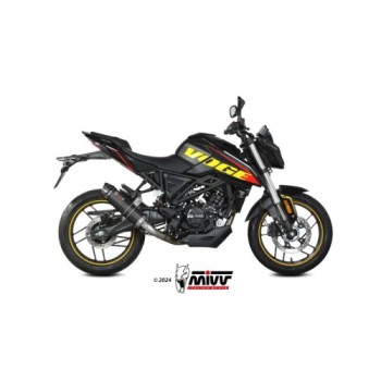silencioso mivv gp carbon c tapa carbono voge brivido 125 r 2023 24 vo 002 l2sc