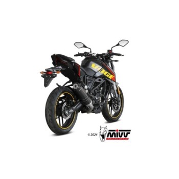 silencioso mivv gp carbon c tapa carbono voge brivido 125 r 2023 24 vo 002 l2sc 2