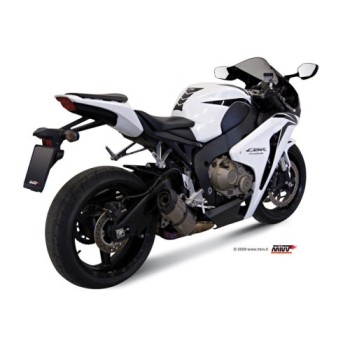 escape completo mivv 4x2x1 suono st steel con tapa carbono honda cbr 1000 rr 2008 13 2