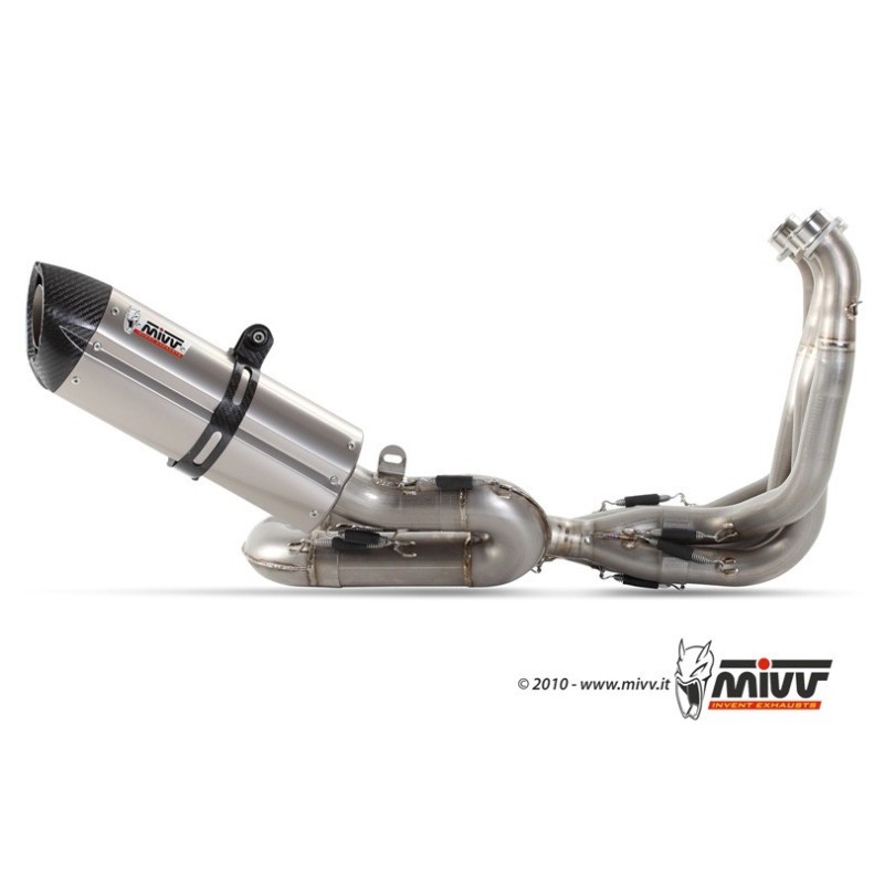 escape completo mivv 4x2x1 suono st steel con tapa carbono honda cbr 1000 rr 2008 13