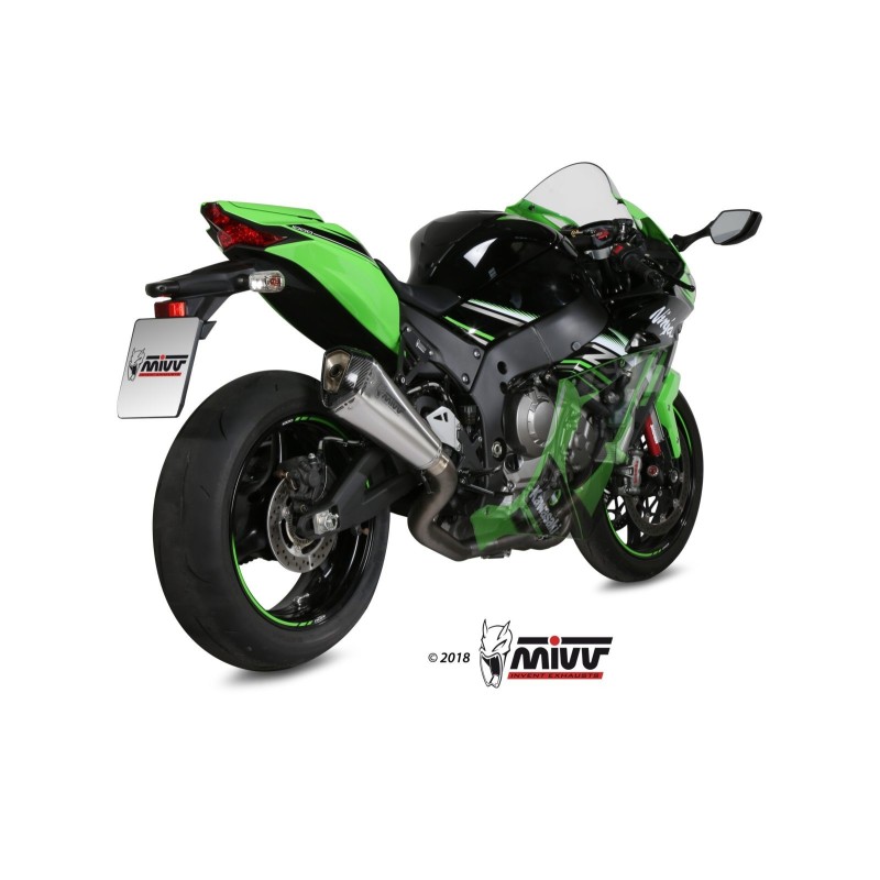 escape completo mivv 4x2x1 delta race st steel kawasaki zx 10 r rr se 2016 25