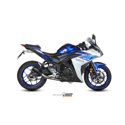 escape completo mivv 2x1 mk3 black yamaha yzf r25 2015 24 mt 03 2016 24 r3 2015 24