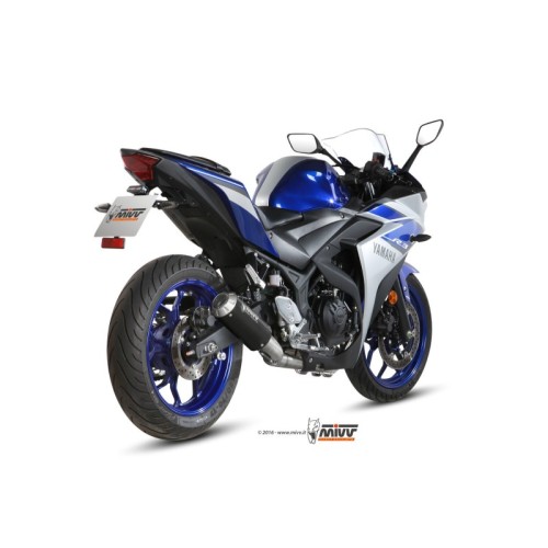 escape completo mivv 2x1 mk3 black yamaha yzf r25 2015 24 mt 03 2016 24 r3 2015 24