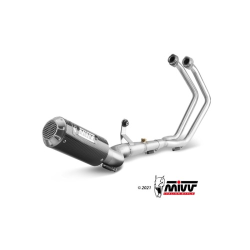 escape completo mivv 2x1 mk3 carbono yamaha yzf r25 2015 24 mt 03 2016 24 r3 2015 24