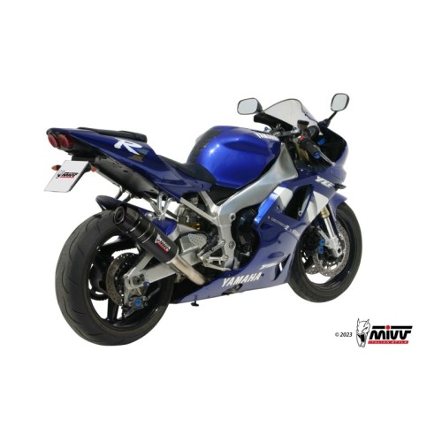 silencioso mivv gp carbon c tapa carbono yamaha yzf 1000 r1 1998 01 y 001 l2sc