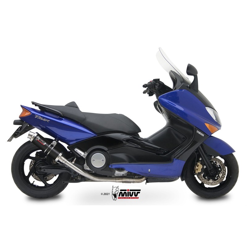 escape completo mivv 2x1 gp black yamaha t max 500 2001 07 y 018 lxb