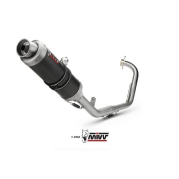 escape completo mivv 1x1 gp carbon yamaha yzf r125 2008 13 y 030 l2s