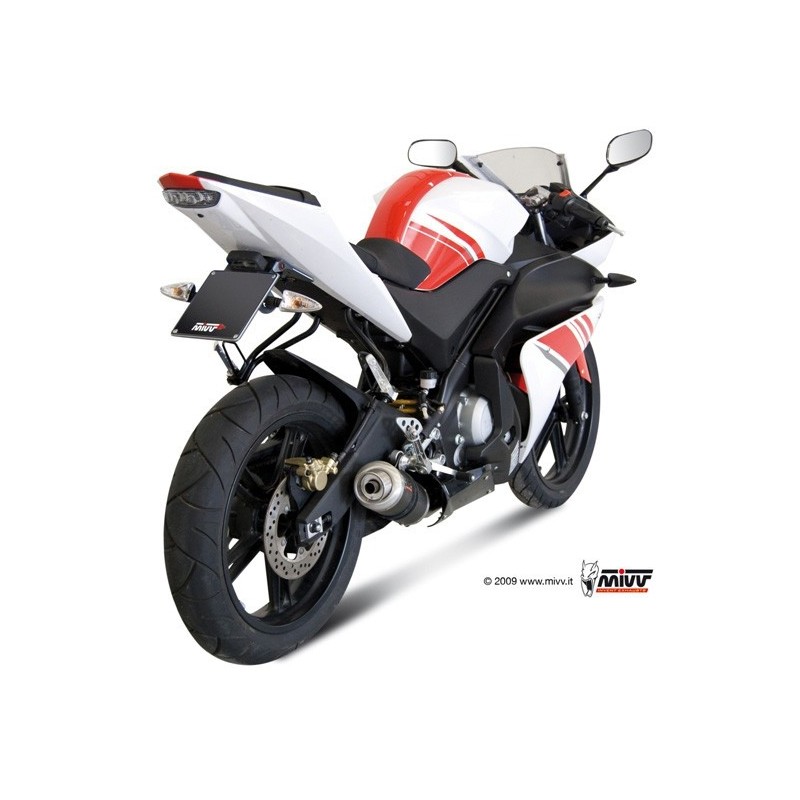 escape completo mivv 1x1 gp carbon yamaha yzf r125 2008 13 y 030 l2s