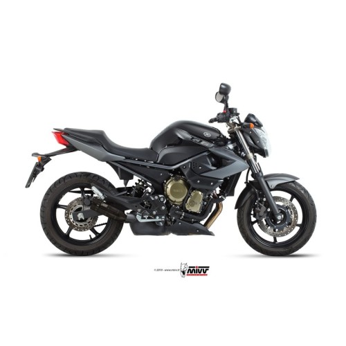 silencioso mivv double gun black yamaha xj6 xj6 diversion 2009 16 y 032 ldgb