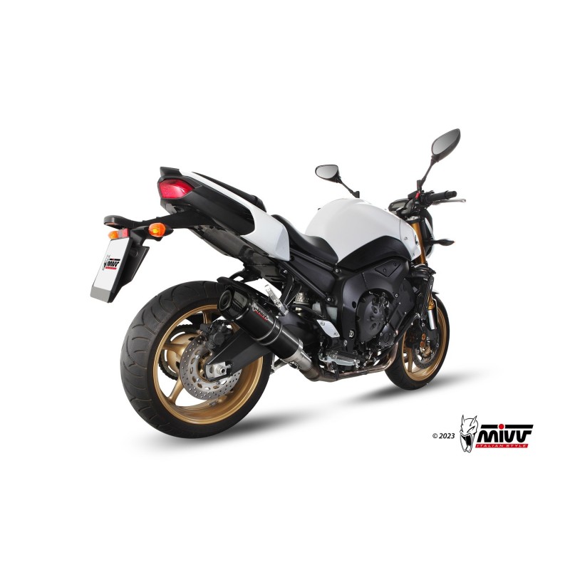 silencioso mivv gp acero negro carbon yamaha fz8 fazer 8 2010 16 y 033 lxbc