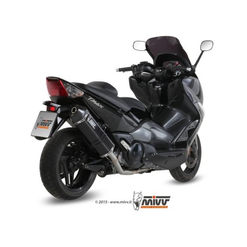 escape completo mivv 2x1 speed edge black yamaha t max 500 2008 11 y 035 lrb