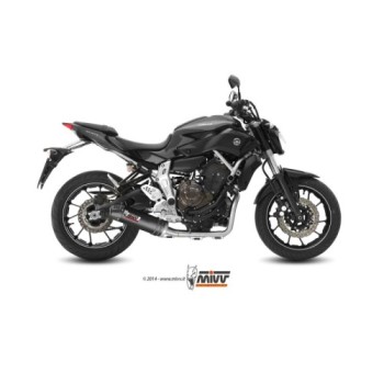 escape completo mivv 2x1 oval carbono con tapa carbono yamaha mt 07 fz 07 2014 25