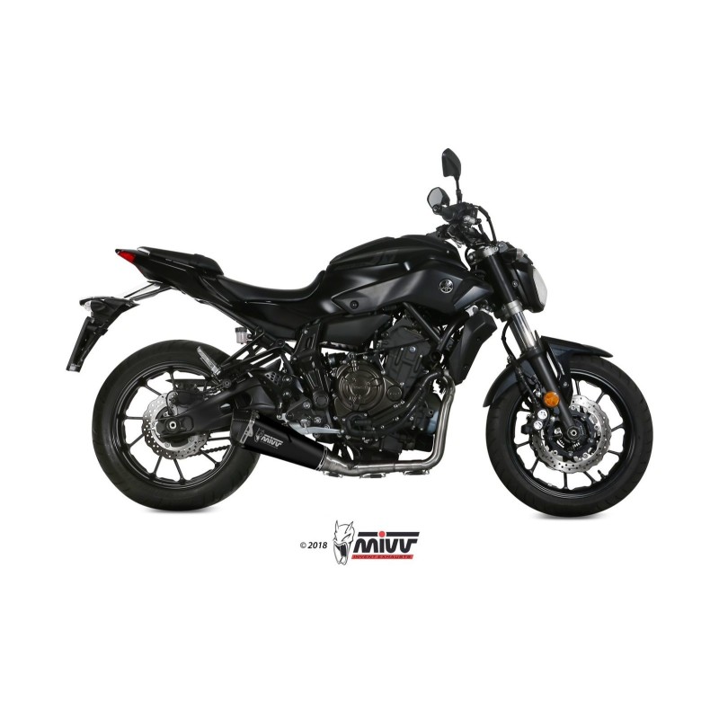 escape completo mivv 2x1 delta race black yamaha mt 07 fz 07 2014 20 y 044 ldrb