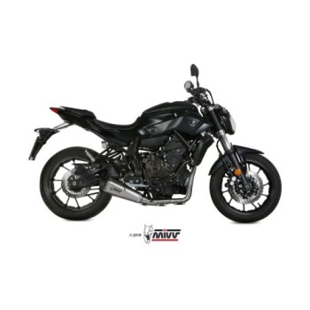 escape completo mivv 2x1 delta race st steel yamaha mt 07 fz 07 2014 20 y 044 ldrx 2