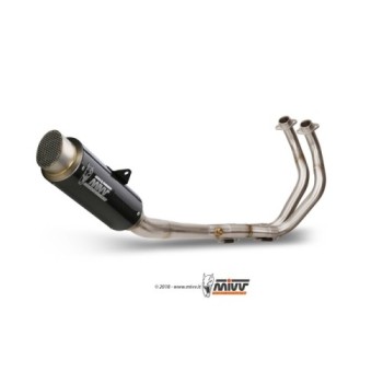 escape completo mivv 2x1 gp pro carbono yamaha mt 07 fz 07 2014 20 y 045 l2p