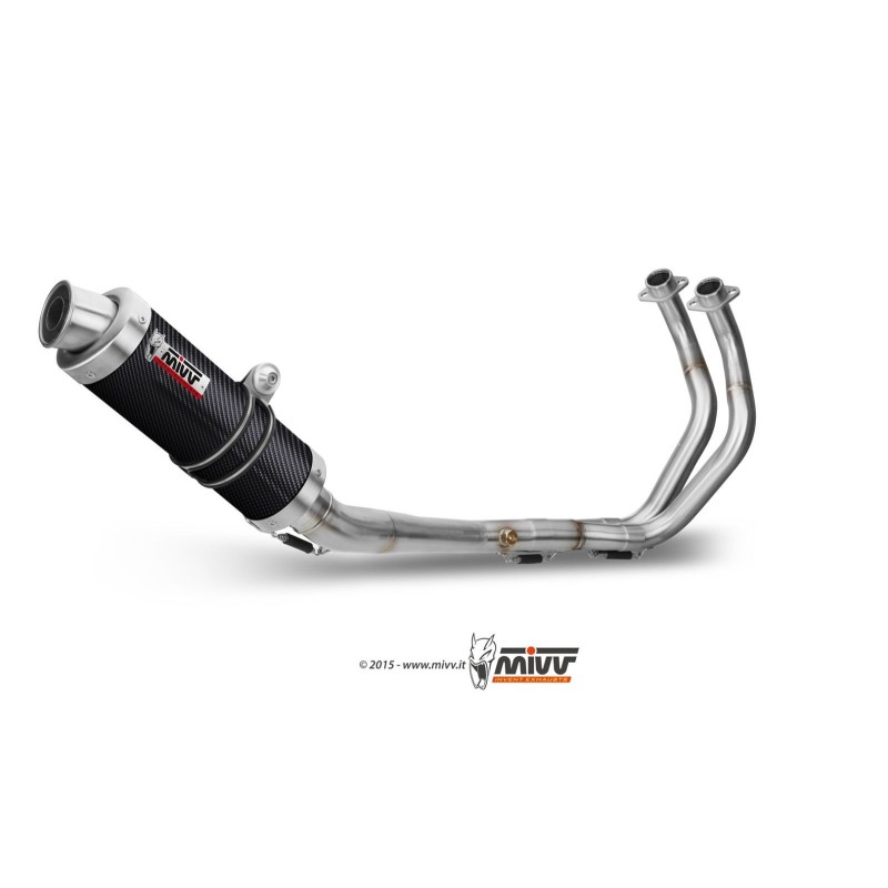 escape completo mivv 2x1 gp carbon yamaha mt 07 fz 07 2014 24 y 045 l2s